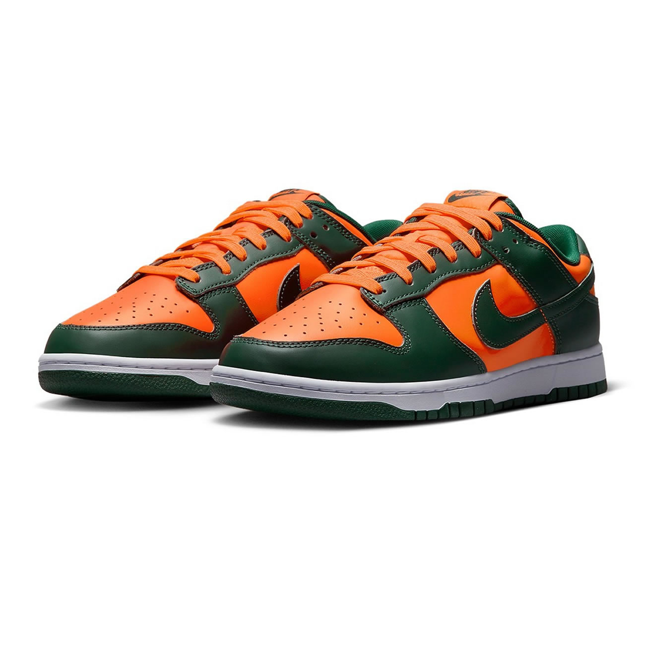 Nike Dunk Low Miami Hurricanes Dd1391 300 (3) - newkick.vip